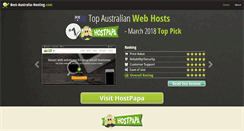 Desktop Screenshot of best-australia-hosting.com