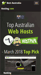 Mobile Screenshot of best-australia-hosting.com